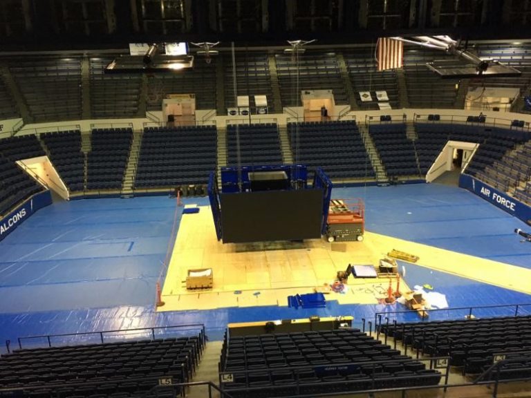 AIR FORCE ACADEMY’S CLUNE ARENA - RK