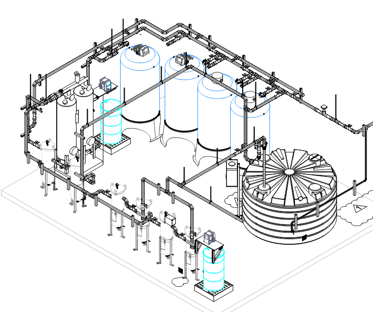 Isometric Installation Drawing